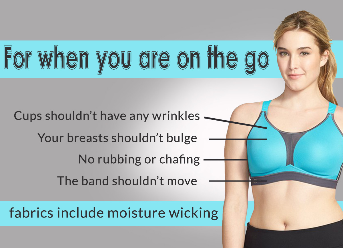 what to wear over a sports bra